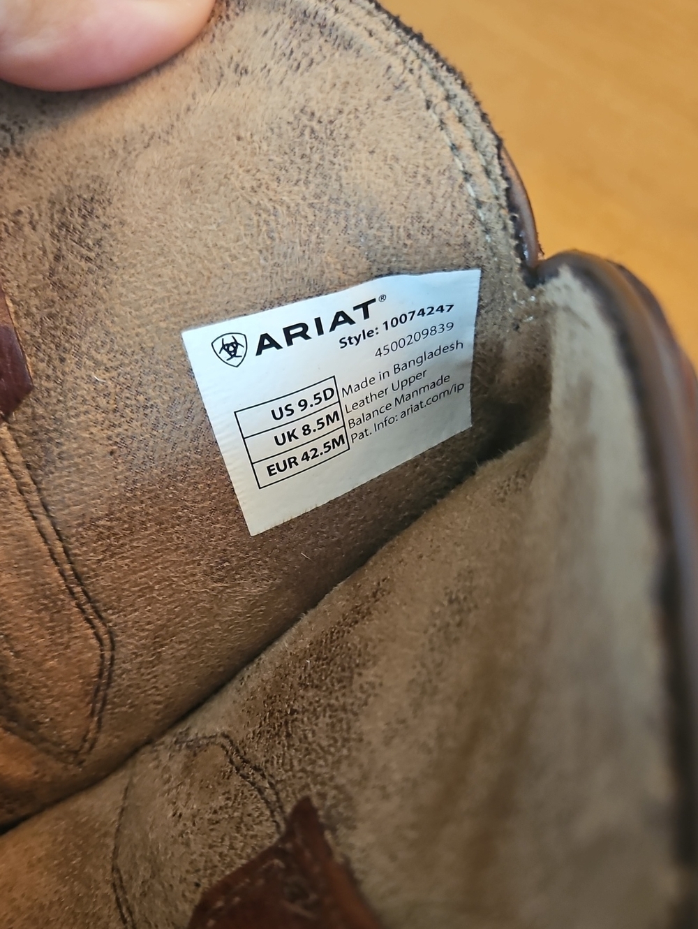 Ariat Grayson R Toe Western Boot - Picture 3 of 6